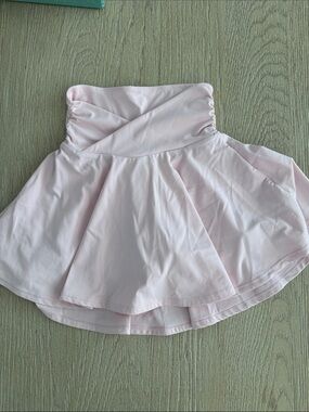 AS Revival Light Pink Flared Skort with Crossover Waistband